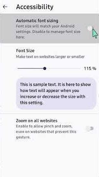 How To Adjusting Font Size in Firefox for Android #firefox #firefoxbrowser #tutorial