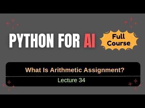 Arithmetic Assignment Operators In Python | Python Programming Tutorial for Beginners