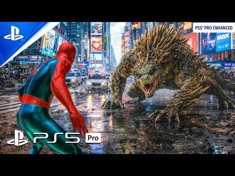 Marvel’s Spider-Man 2 | BRAND NEW DAY Tom Holland Suit vs Lizard Fight – PS5 Pro INSANE Ray Tracing