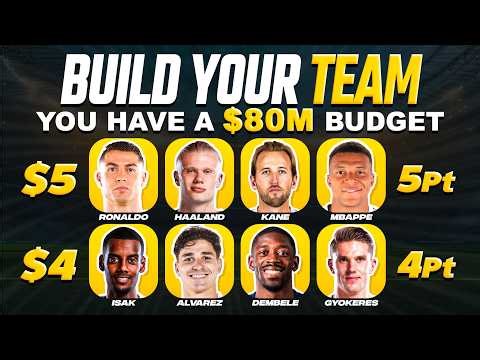 BUILD YOUR DREAM TEAM WITH $80M 💰 BUT CHOOSE WISELY | FOOTBALL QUIZ 2026