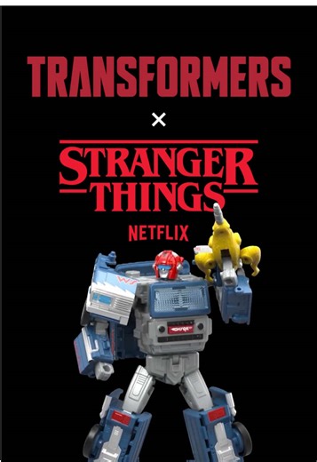 Unboxing Transformers Collab Stranger Things Figures