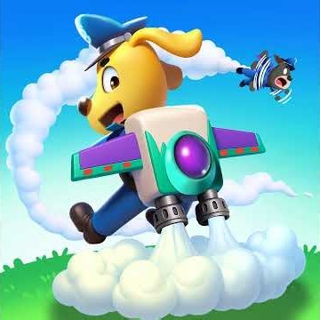 The Dangerous Jet Pack P4丨Safety Sheriff Labrador👮