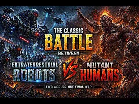 The classic battle between extraterrestrial robots and mutant humans
