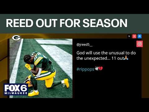 Green Bay Packers WR Jayden Reed out for season, undergoing neck surgery | FOX6 News Milwaukee
