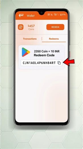 Free Redeem Code App 💸 No Task No Survey 🔥 #shorts