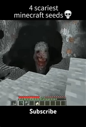 😱 4 SCARIEST MINECRAFT SEEDS THAT SHOULDN'T EXIST! 💀👻 #shorts