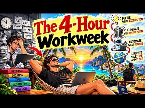 The 4-Hour Workweek by Tim Ferriss ! How to Escape the 9–5 & Live Anywhere : DEAL Framework !