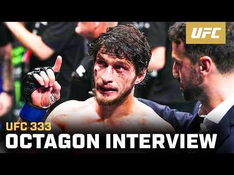 Movsar Evloev Octagon Interview | UFC 333