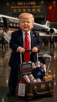 Baby Trump Packed for Beijing The List Is Very Revealing 🧳👶 Political Parody