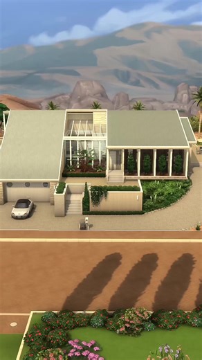 let’s build a mid century modern house in the sims 4 😌 EA ID: daniellebuilds 🌳 built in: oasis springs 50x50 lot 🛏️ bedrooms: 4 🛁 bathrooms: 4 ⚙️ cc used: no 🛠️ mods used: tool mod #thesims4 #thesims #daniellebuilds #sims4 #sims
