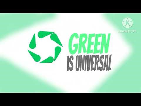 Green Is Universal Logo Remake
