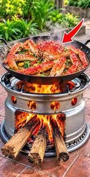 A Genius Made a Stove From an Old Car Rim! Amazing! #shorts #restorationsskills #diy