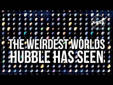 The Weirdest Worlds Hubble Has Seen