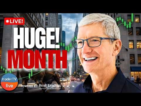 BEST MONTH SINCE 2020! 📈 Apple Crushes Earnings Tech Enters Mania? | Stock Market Live