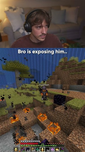 bro is exposing him