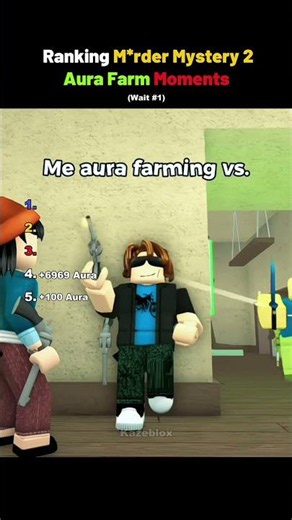 Why everyone is obsessed with this Aura 💀😭 #roblox #mm2