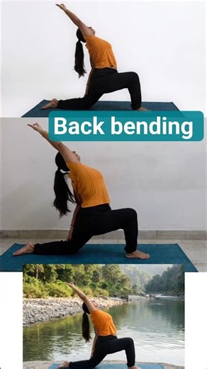 How to do back bending. #motivation #yogaskills #backworkout #backbend #yog #easystretch #yogvarsha.