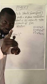 Applying equation of motion in one step