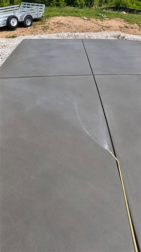 A Driveway With a Missing Detail