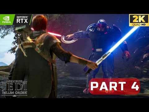 STAR WARS JEDI FALLEN ORDER Gameplay Walkthrough Part 4 [2K 100FPS] - No Commentary