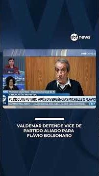 Valdemar defende vice de fora do PL para Flávio Bolsonaro | #PoderExpresso