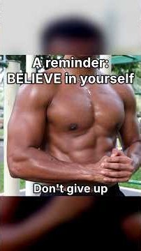 Calisthenics Motivation – Believe In Yourself