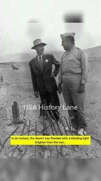 Trinity Test 1945: The Explosion That Changed the World Forever.