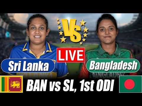 Bangladesh Women vs Sri Lanka Women Score 2026 | BAN W vs SL W Score1st ODI Commentary Analytics