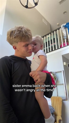 now she just makes her mad face all the time #fyp #brothernoah #sisteremma #ilovemygf #jesuslovesyou