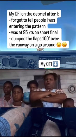 Florida Aviation Career Training on Instagram: "If you make a mistake on a flight lesson, try to learn from it and move on. When we dwell on mistakes, we can get in our own way and then start making more mistakes. Your CFI is there to point out those tendencies and guide you back to a productive way of thinking ✈️ #aviation #flighttraining #pilottraining #pilotlife #studentpilot #aviationlovers #learntofly #flightschool #privatepilot #forrestgump #landing #takeoff"