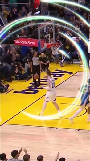 Swishing from the Logo of the Bay 🔥🏀#shorts #ytshorts #viralvideo #video #golden