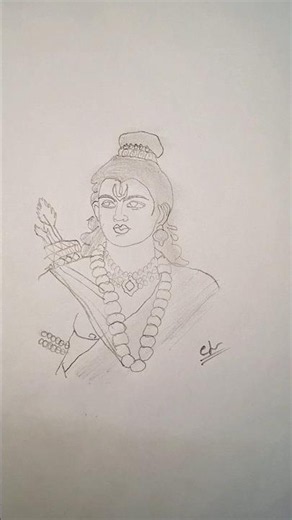 How to Draw Lord Ram | Easy Ram Ji Drawing Tutorial | Pencil Sketch for Beginners | Ram Navami Art