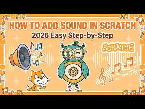 How to Add Sound in Scratch 2026 Easy Step-by-Step