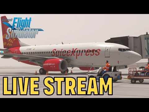 Microsoft Flight Simulator 2024 - SPICE JET - PMDG 737-700 Update