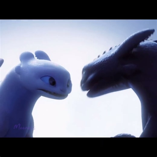 Toothless x light fury lazy edit