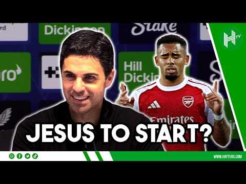 JESUS can START quarter final I Mikel Arteta I Arsenal v Crystal Palace