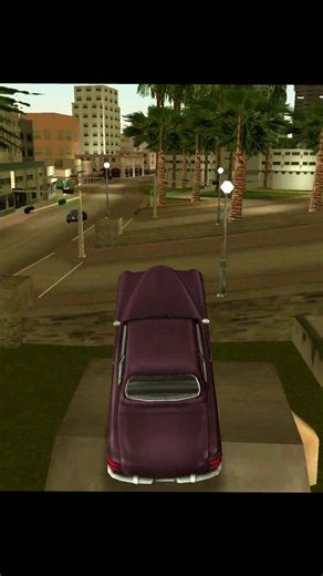 🔥 GTA Vice City Car Stunt That Broke Physics! 😱 #shorts