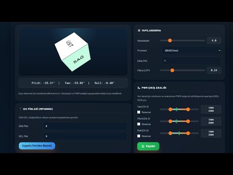 ESP32 C3 Mini ile FPV Head Tracker Yapımı