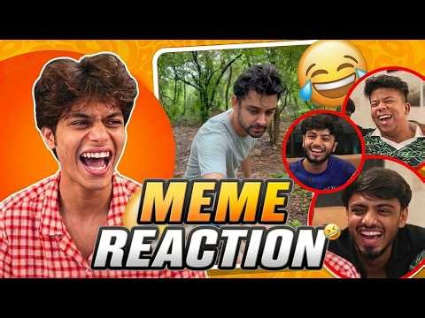 Funniest Memes Review With Omegle GANG 😂| @adarshuc @rameshmaity0 😂
