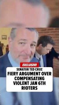 Ted Cruz SNAPS Over J6 Question 😳🔥 #TedCruz #J6 #Politics