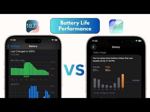 iOS 26.4.1 vs iOS 18.7.7 - Which is a BETTER Update?