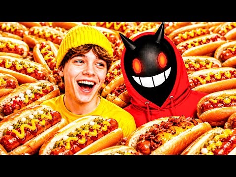 Extreme HOT DOG EATING COMPETITION