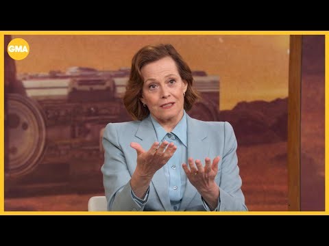 Sigourney Weaver talks 'The Mandalorian and Grogu'