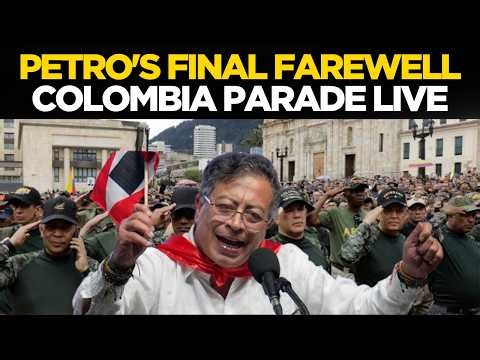 COLOMBIA PARADE LIVE | Watch Independence Day Military March & Petro's Farewell Speech