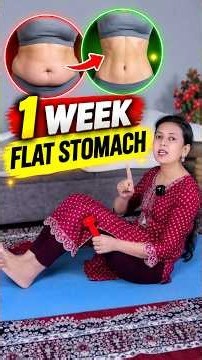 7 Days Side Belly Fat Burn Challenge 🔥 Exercises for Flat Stomach