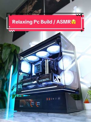 Relaxing PC Build ASMR Calm Assembly and Setup Experience
