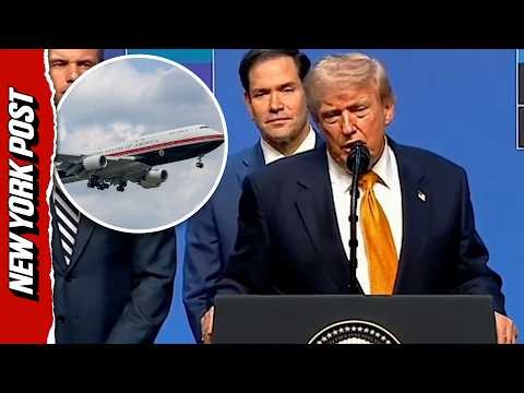 Trump explains why he won't fly new Air Force One out of Turkey