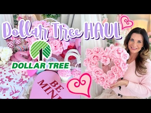 💘 ✨NEW!! DOLLAR TREE VALENTINE'S DAY HAUL 2026💘 ✨Awesome NEW finds!!