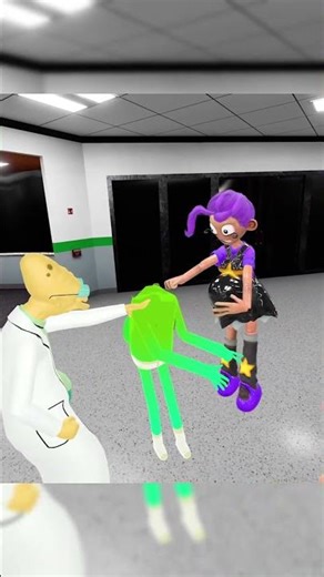 Oww my neck #vr #gaming #funny #poppyplaytime #lilylovebraids #neck #vrchat