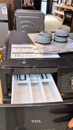 TCL Fully Automatic Front Load 9KG Washing Machine — designed to make washing effortless and efficient 😍 💦 Powerful wash performance 🧠 Smart fully automatic operation 🧺 Gentle on clothes, tough on stains ⚡ Energy & water efficient #atenzahomeappliances #fypviralreels #viralvídeos #explorepage #TCL #washingmachine | Atenza Home Appliances